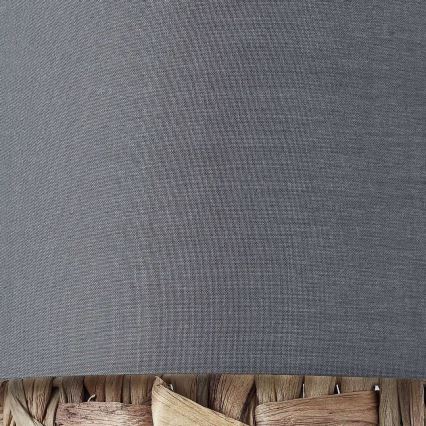 Brilliant - Lampadario a sospensione con filo WATERLILLY 1xE27/60W/230V diametro 35 cm grigio