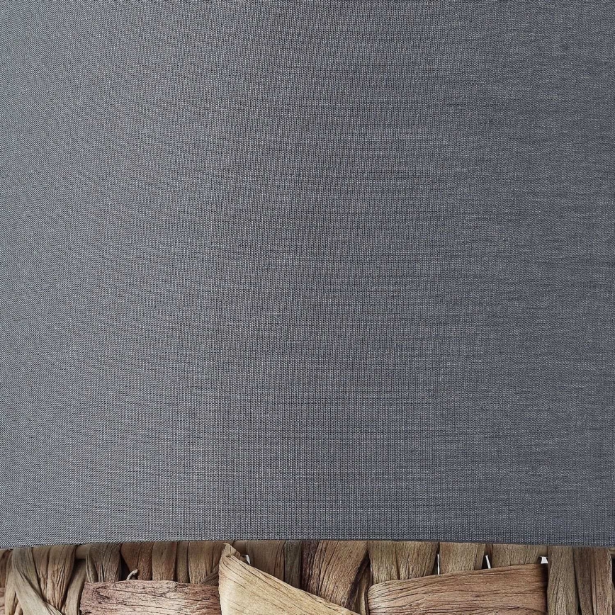 Brilliant - Lampadario a sospensione con filo WATERLILLY 1xE27/60W/230V diametro 35 cm grigio