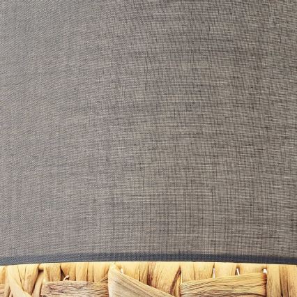 Brilliant - Lampadario a sospensione con filo WATERLILLY 1xE27/60W/230V diametro 35 cm grigio