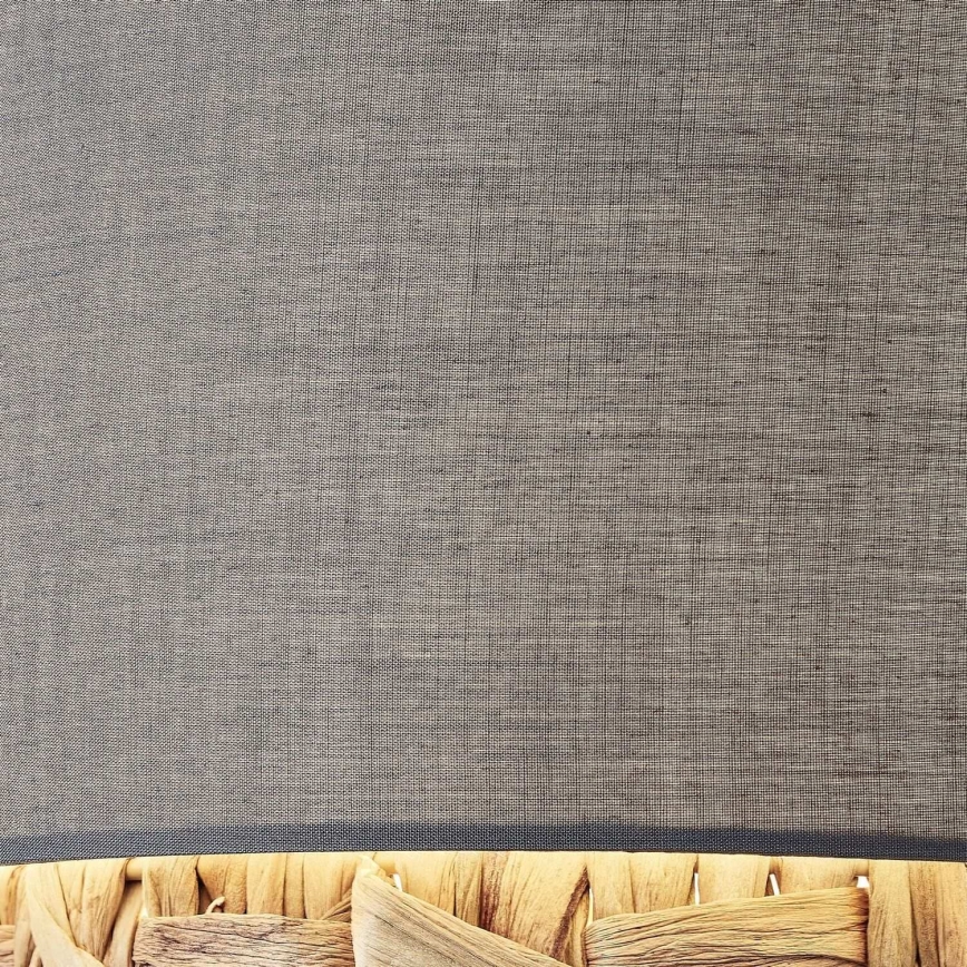 Brilliant - Lampadario a sospensione con filo WATERLILLY 1xE27/60W/230V diametro 35 cm grigio