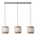 Brilliant - Lampadario a sospensione con filo WATERLILLY 3xE27/60W/230V color crema