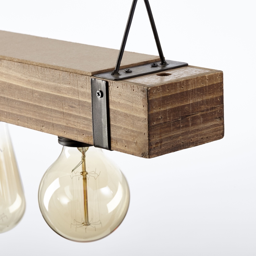 Brilliant - Lampadario a sospensione con filo WOODHILL 5xE27/30W/230V