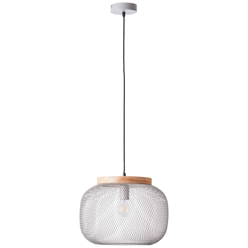 Brilliant - Lampadario a sospensione su cavo GIADA 1xE27/40W/230V Ø 39 cm grigio