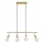 Brilliant - Lampadario a sospensione su cavo JORGE 4xG9/10W/230V ottone