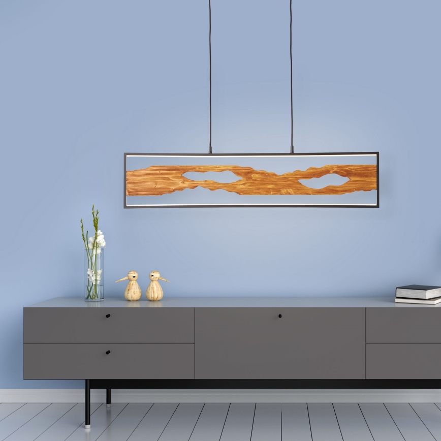Brilliant - Lampadario LED a sospensione con filo CHAUMONT LED/20W/230V pino
