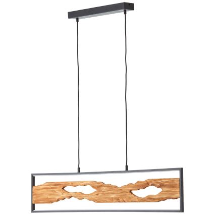 Brilliant - Lampadario LED a sospensione con filo CHAUMONT LED/20W/230V pino