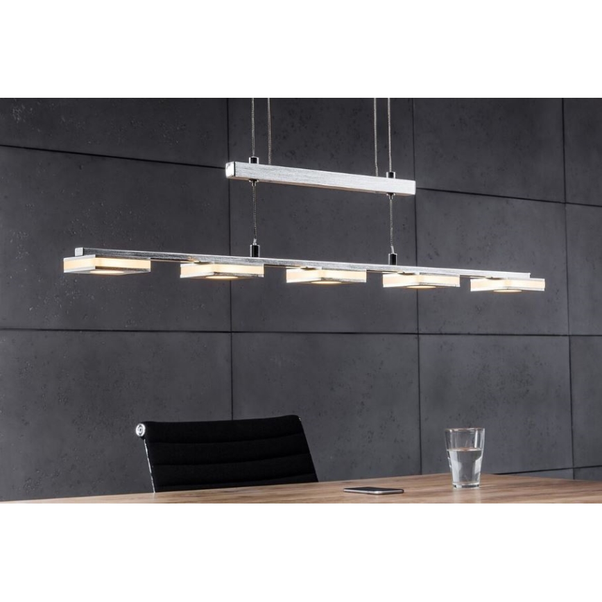 Brilliant - Lampadario LED a sospensione con filo TRANSIT 5xLED/4W/230V