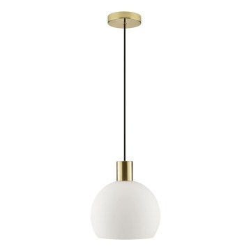 Brilliant - Lampadario sospeso con cavo CONY 1xE27/20W/230V Ø 25 cm ottone