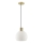 Brilliant - Lampadario sospeso con cavo CONY 1xE27/20W/230V Ø 25 cm ottone