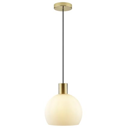 Brilliant - Lampadario sospeso con cavo CONY 1xE27/20W/230V Ø 25 cm ottone