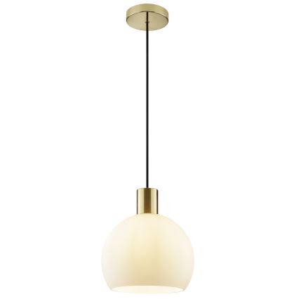 Brilliant - Lampadario sospeso con cavo CONY 1xE27/20W/230V Ø 25 cm ottone
