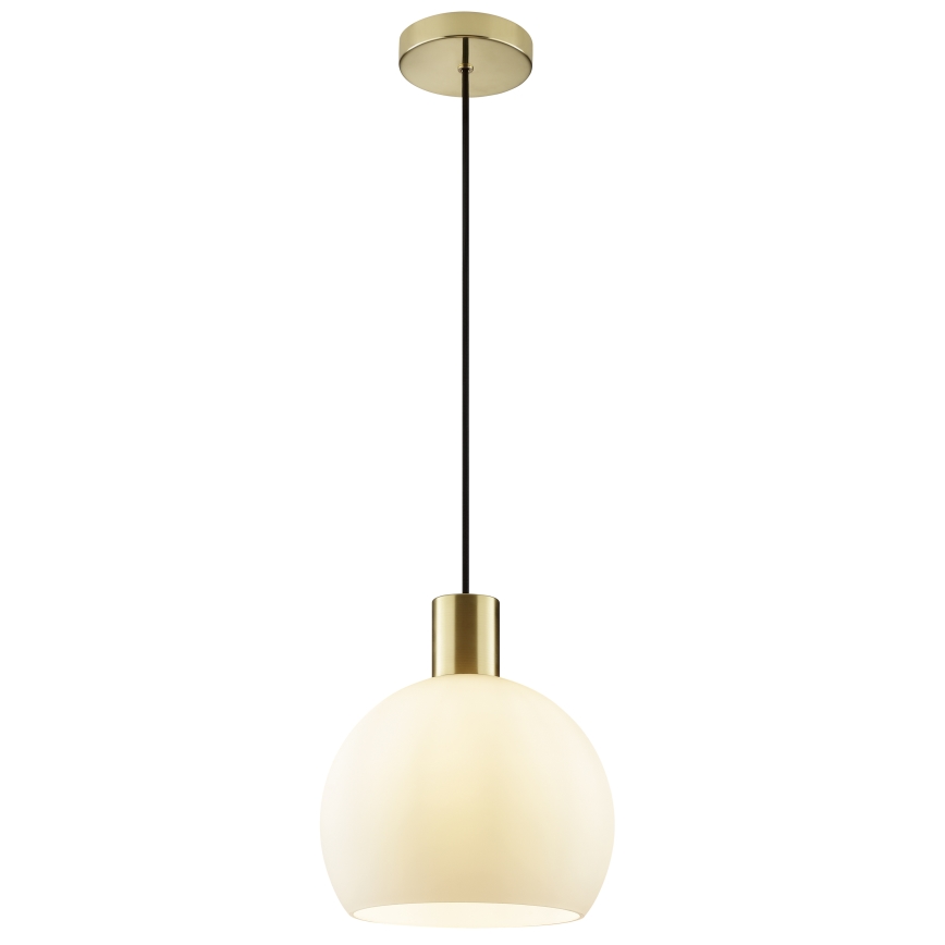 Brilliant - Lampadario sospeso con cavo CONY 1xE27/20W/230V Ø 25 cm ottone