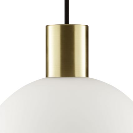 Brilliant - Lampadario sospeso con cavo CONY 1xE27/20W/230V Ø 25 cm ottone