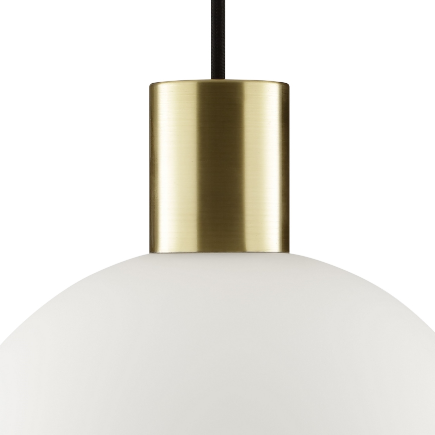 Brilliant - Lampadario sospeso con cavo CONY 1xE27/20W/230V Ø 25 cm ottone