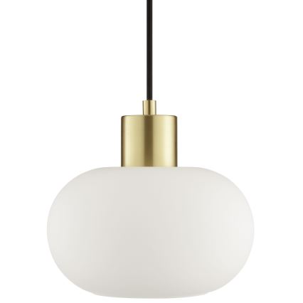 Brilliant - Lampadario sospeso con cavo FANNY 1xE27/20W/230V Ø 22 cm, ottone