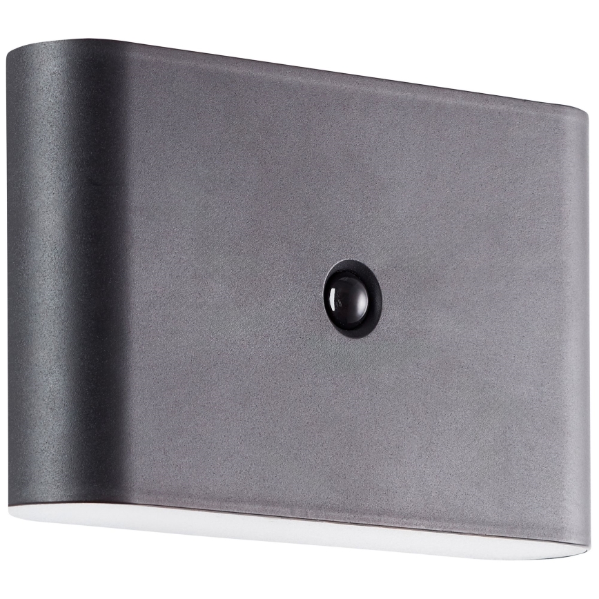 Brilliant - LED da esterno ricaricabile Applique con sensore XINO LED/3W/5V IP44 nero