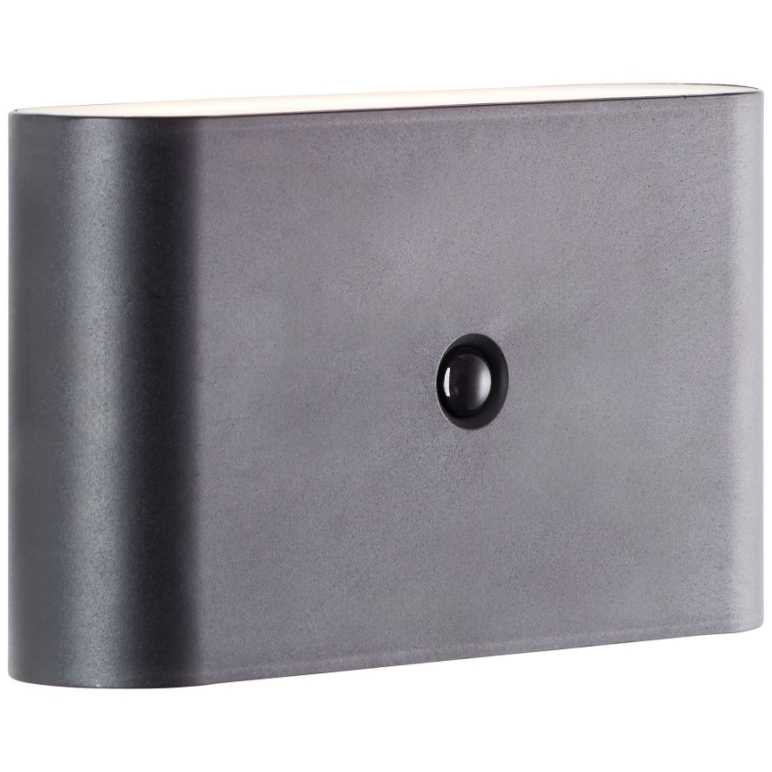 Brilliant - LED da esterno ricaricabile Applique con sensore XINO LED/3W/5V IP44 nero