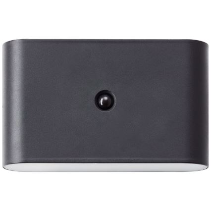 Brilliant - LED da esterno ricaricabile Applique con sensore XINO LED/3W/5V IP44 nero