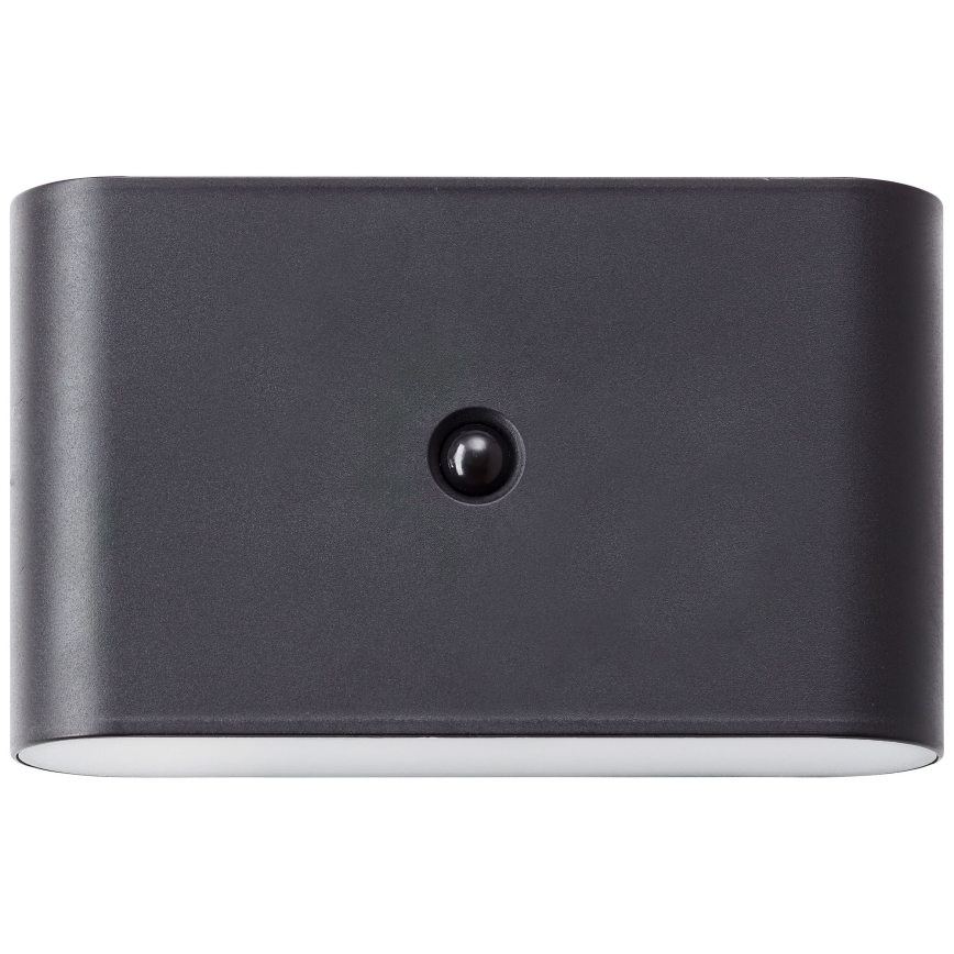 Brilliant - LED da esterno ricaricabile Applique con sensore XINO LED/3W/5V IP44 nero