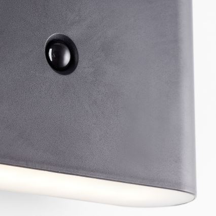 Brilliant - LED da esterno ricaricabile Applique con sensore XINO LED/3W/5V IP44 nero
