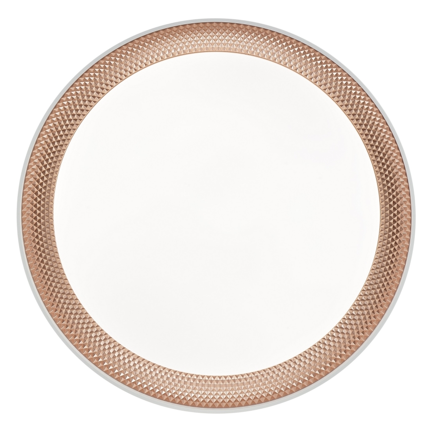 Brilliant - Plafoniera dimmerabile LED WALDO LED/24W/230V 3000-6500K Ø 38,5 cm bianco/oro rosa + telecomando