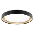 Brilliant - LED Lampada da soffitto dimmerabile WALDO LED/36W/230V 3000-6500K Ø 48,5 cm nero/oro + telecomando