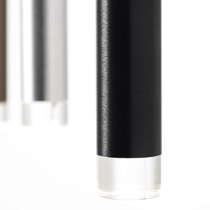 Brilliant - Lampadario LED dimmerabile a cavo CEMBALO LED/32W/230V cromo opaco/nero/marrone