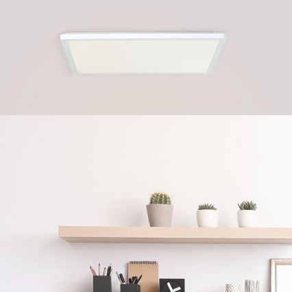 Brilliant - LED Plafoniera MILTON LED/24W/230V 42x42 cm bianca