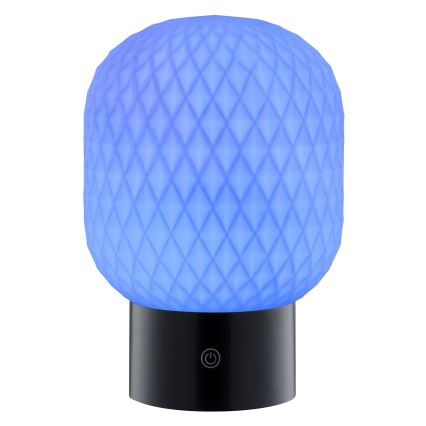 Brilliant - Lampada da tavolo per esterni ricaricabile a sfioramento dimmerabile LED RGBW SARASTRO LED/3W/5V 2700K 1800 mAh IP44 bianco