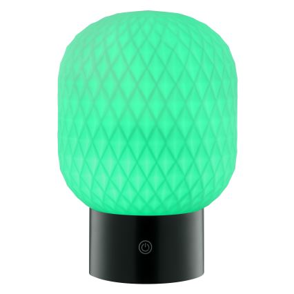 Brilliant - Lampada da tavolo per esterni ricaricabile a sfioramento dimmerabile LED RGBW SARASTRO LED/3W/5V 2700K 1800 mAh IP44 bianco