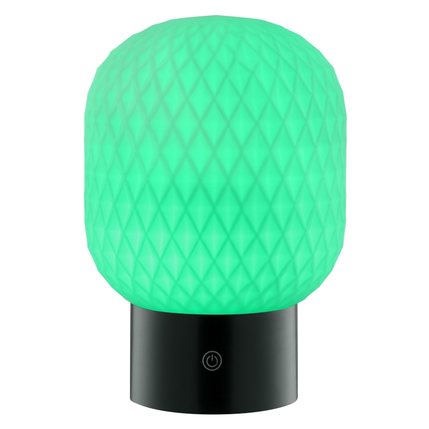 Brilliant - Lampada da tavolo per esterni ricaricabile a sfioramento dimmerabile LED RGBW SARASTRO LED/3W/5V 2700K 1800 mAh IP44 bianco