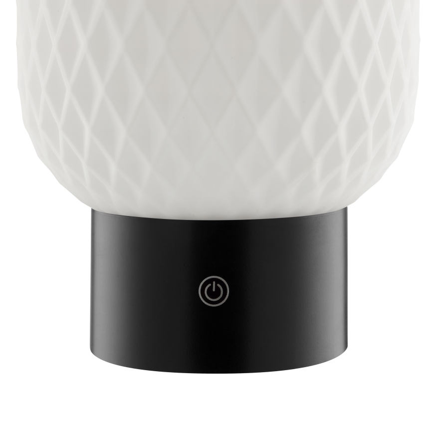 Brilliant - Lampada da tavolo per esterni ricaricabile a sfioramento dimmerabile LED RGBW SARASTRO LED/3W/5V 2700K 1800 mAh IP44 bianco