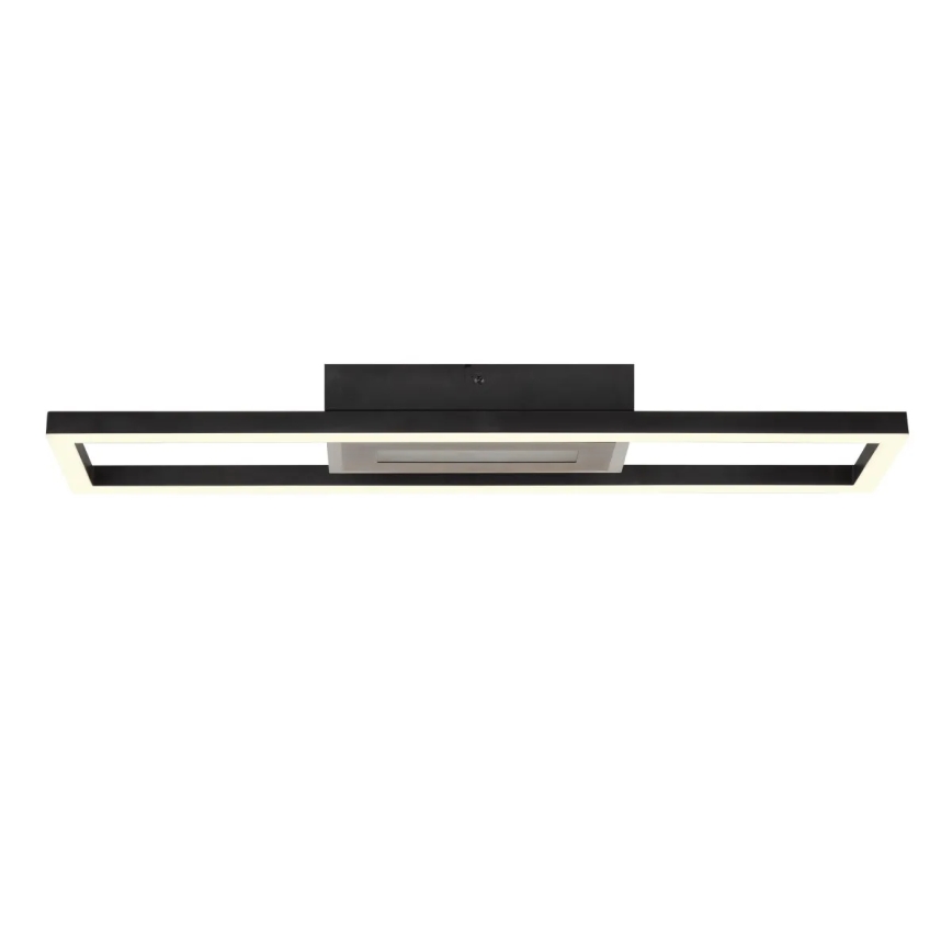 Brilliant - Plafoniera dimmerabile LED RGBW BESSON LED/20W/230V 3000-6500K nera + telecomando