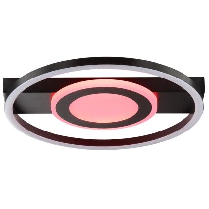 Brilliant - Plafoniera LED RGBW dimmerabile MAUREEN LED/20W/230V 3000-6500K nera + telecomando