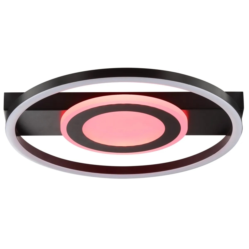Brilliant - Plafoniera LED RGBW dimmerabile MAUREEN LED/20W/230V 3000-6500K nera + telecomando
