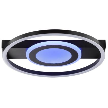 Brilliant - Plafoniera LED RGBW dimmerabile MAUREEN LED/20W/230V 3000-6500K nera + telecomando