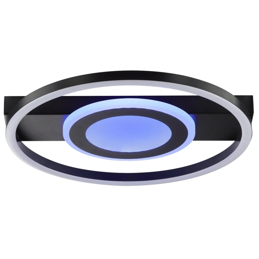 Brilliant - Plafoniera LED RGBW dimmerabile MAUREEN LED/20W/230V 3000-6500K nera + telecomando