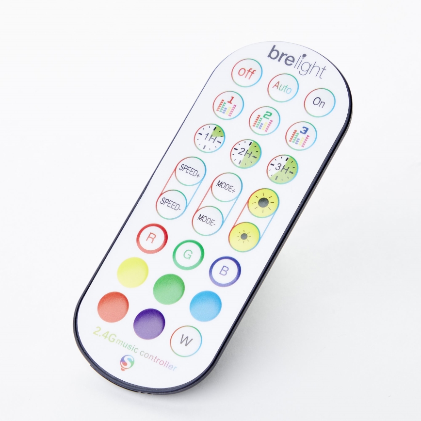 Brilliant - LED RGBW Lampada da terra con dimmer NEELE LED/6,5W/230V nero + telecomando