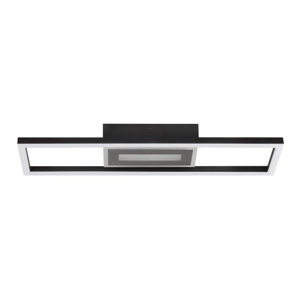 Brilliant - Plafoniera LED RGBW dimmerabile BESSON LED/20W/230V 3000-6500K nera + telecomando