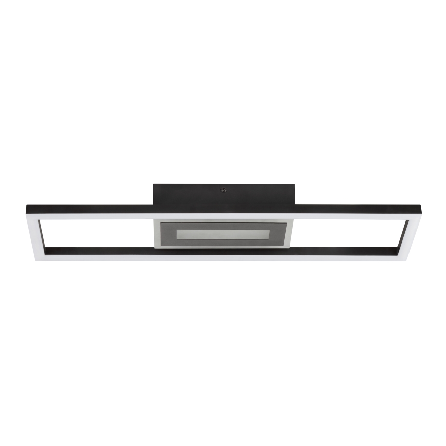 Brilliant - Plafoniera LED RGBW dimmerabile BESSON LED/20W/230V 3000-6500K nera + telecomando