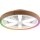 Brilliant - LED RGBW Ventilatore a soffitto dimmerabile GAIANO LED/24W/230V 2700-6500K diametro 48 cm marrone + telecomando
