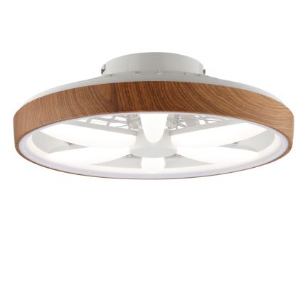 Brilliant - LED RGBW Ventilatore a soffitto dimmerabile GAIANO LED/24W/230V 2700-6500K diametro 48 cm marrone + telecomando