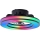 Brilliant - LED RGBW Ventilatore a soffitto dimmerabile MONDELLO LED/26W/230V 2700-6500K diametro 41 cm nero + telecomando