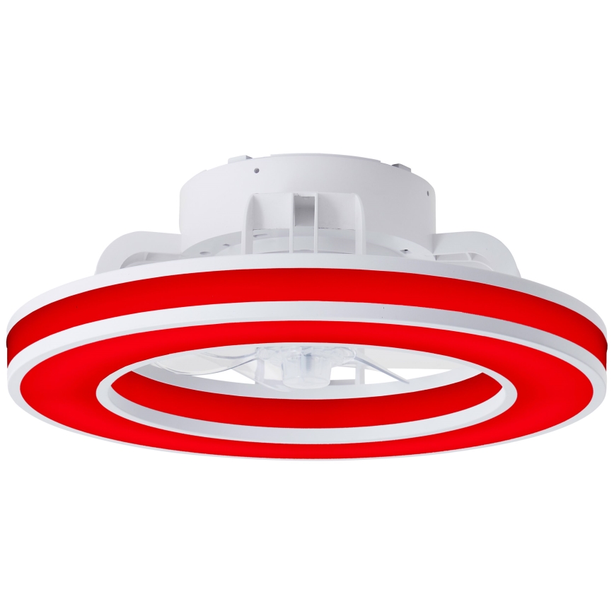 Brilliant - LED RGBW Ventilatore a soffitto dimmerabile MONDELLO LED/26W/230V 2700-6500K diametro 41,5 cm bianco + telecomando
