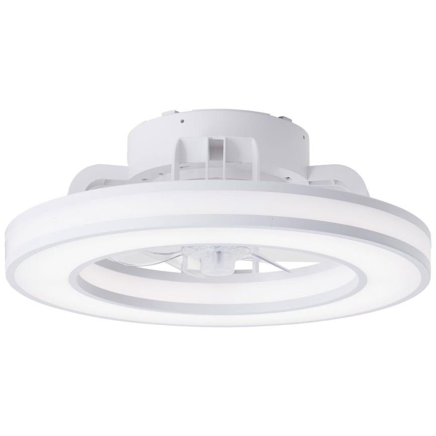 Brilliant - LED RGBW Ventilatore a soffitto dimmerabile MONDELLO LED/26W/230V 2700-6500K diametro 41,5 cm bianco + telecomando
