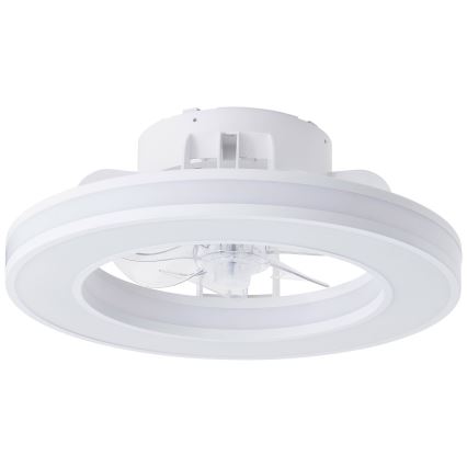 Brilliant - LED RGBW Ventilatore a soffitto dimmerabile MONDELLO LED/26W/230V 2700-6500K diametro 41,5 cm bianco + telecomando