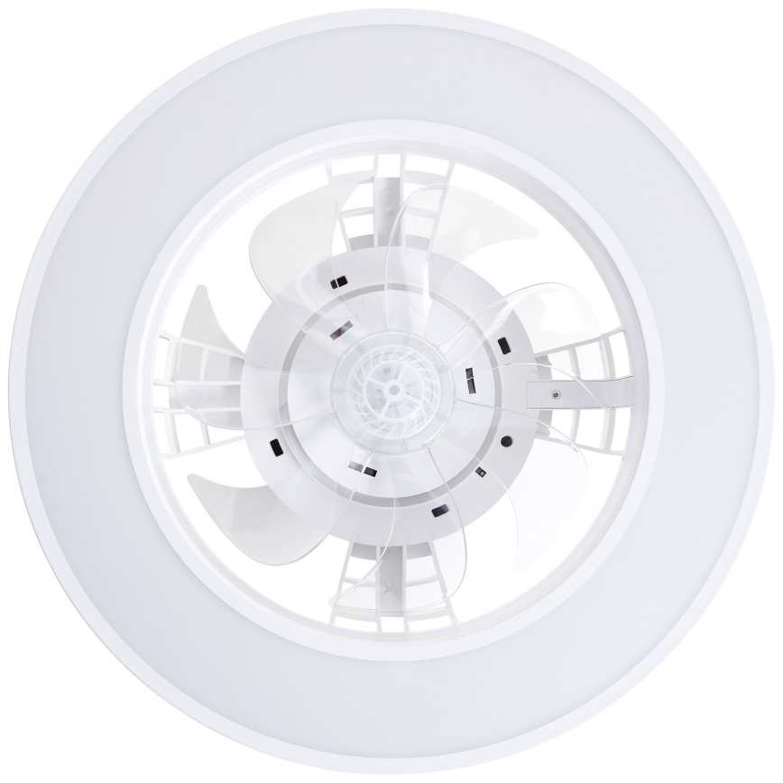 Brilliant - LED RGBW Ventilatore a soffitto dimmerabile MONDELLO LED/26W/230V 2700-6500K diametro 41,5 cm bianco + telecomando