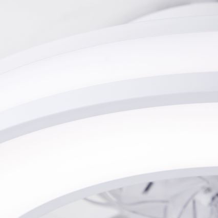 Brilliant - LED RGBW Ventilatore a soffitto dimmerabile MONDELLO LED/26W/230V 2700-6500K diametro 41,5 cm bianco + telecomando