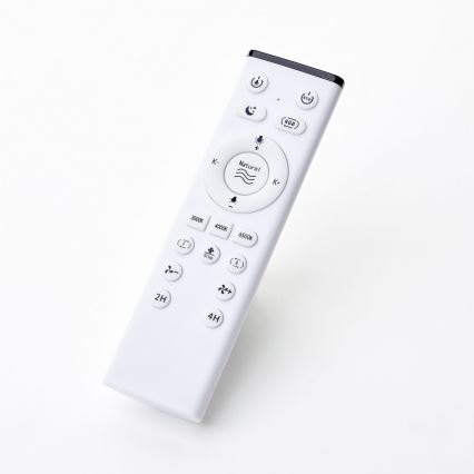 Brilliant - LED RGBW Ventilatore a soffitto dimmerabile MONDELLO LED/26W/230V 2700-6500K diametro 41,5 cm bianco + telecomando