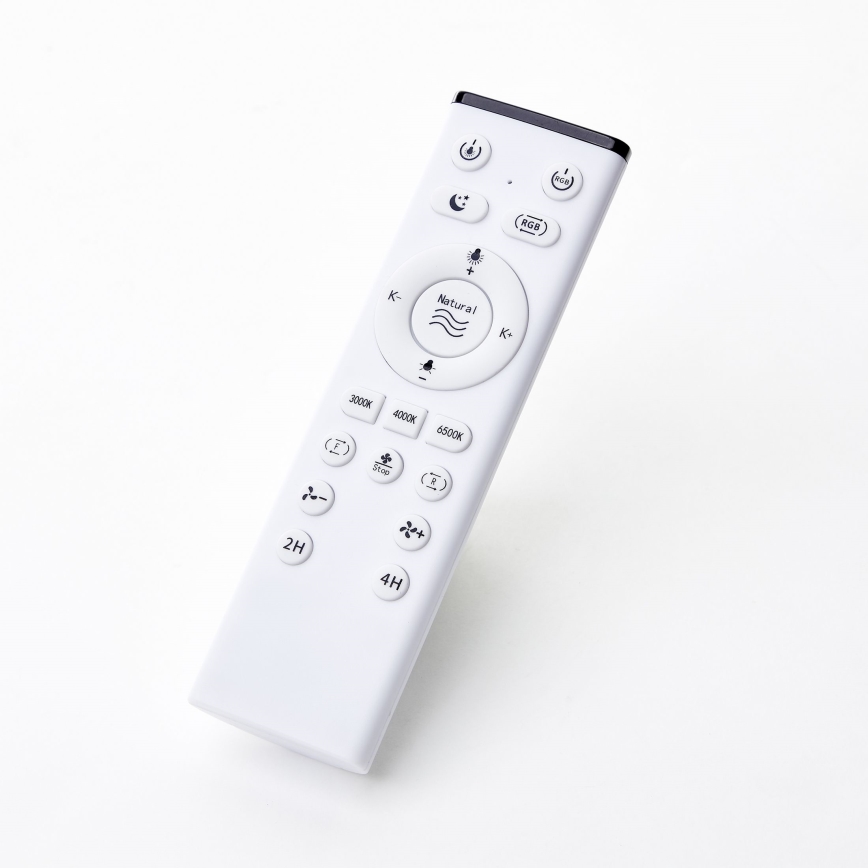 Brilliant - LED RGBW Ventilatore a soffitto dimmerabile MONDELLO LED/26W/230V 2700-6500K diametro 41,5 cm bianco + telecomando